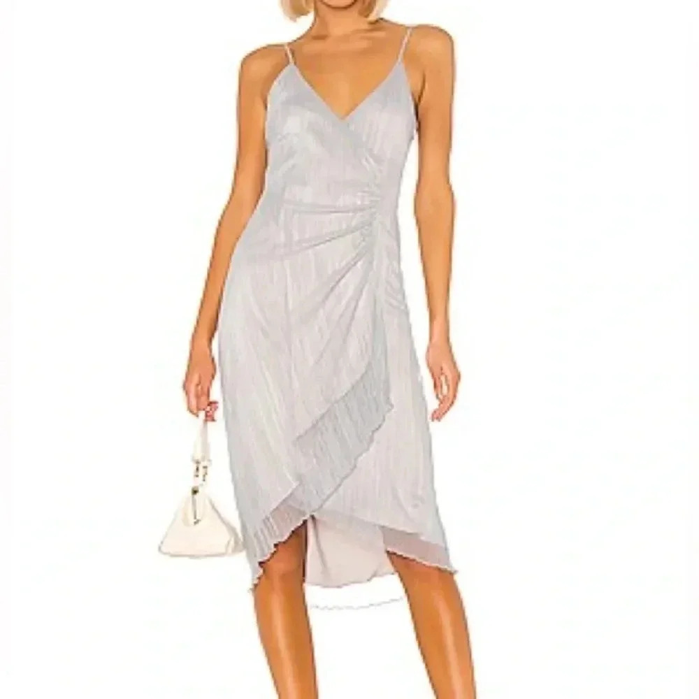 House of Harlow X REVOLVE Mariana Dress in Dusty Blue